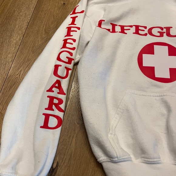 lifeguard hoodie costume - Picture 2 of 7